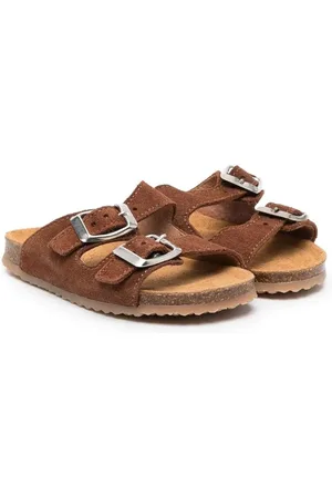 TWO CON ME BY PÈPÈ Suede slip-on sandals