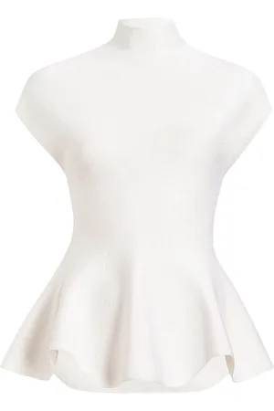 Khaite Peplum-hem top