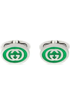 Gucci Sterling Interlocking G cufflinks