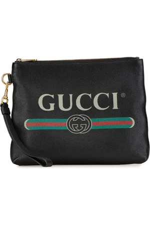Gucci 2000-2015 Logo Leather clutch bag