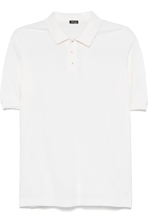 Kiton Fine-knit polo shirt