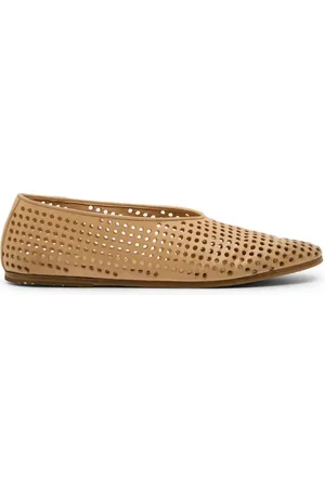 MARSÈLL Perforated ballerina shoes