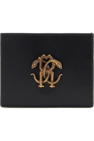 Roberto Cavalli Leather card holder