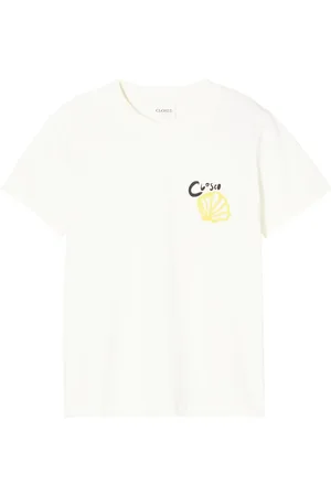 Closed Embroidered cotton t-shirt
