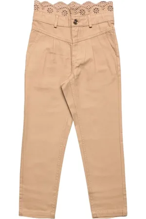 Twin-Set Scalloped-waist trousers
