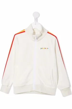 Palm Angels Side-stripe track jacket