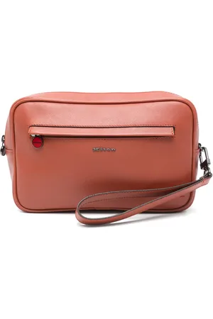 Kiton Leather clutch bag