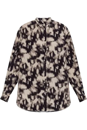 Samsøe Samsøe Abstract-pattern print shirt