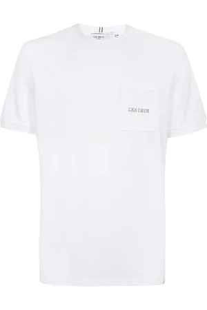 Les Deux Logo-embroidered T-shirt