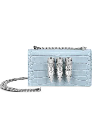 Philipp Plein Crocodile-effect leather cross body bag
