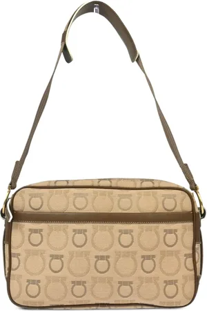 Salvatore Ferragamo 1990-2000s Gancini-jacquard shoulder bag