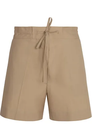 P.A.R.O.S.H. Pleat detailing cotton shorts