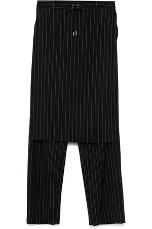 Jean Paul Gaultier Lace-up suit skirt pant