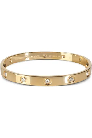 Cartier Pre-owned 18K gold Love diamond bracelet