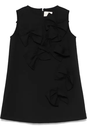 Simonetta Bow-detailed dress