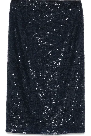 P.A.R.O.S.H. Sequined mini skirt
