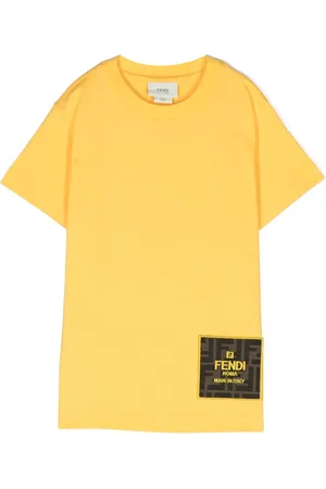 Fendi FF logo-patch cotton T-shirt