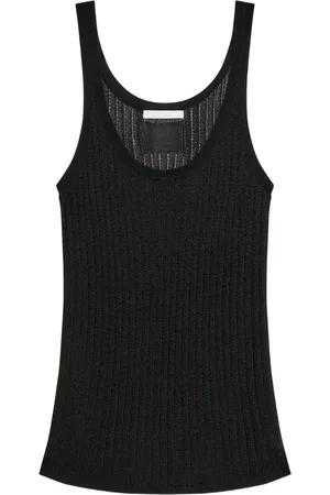 Helmut Lang Ribbed-knit tank top