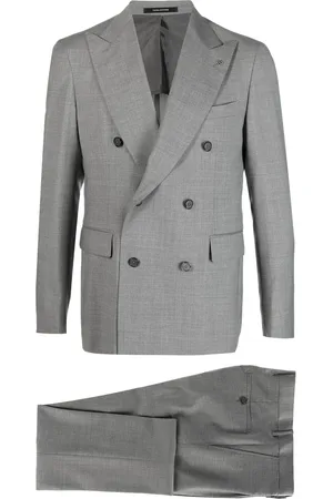 TAGLIATORE Grid pattern suit