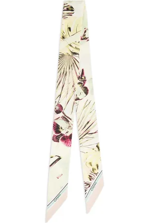 GENNY Abstract-pattern scarf