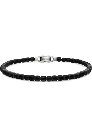 David Yurman Sterling silver Spiritual Beads Cushion bracelet (4mm)