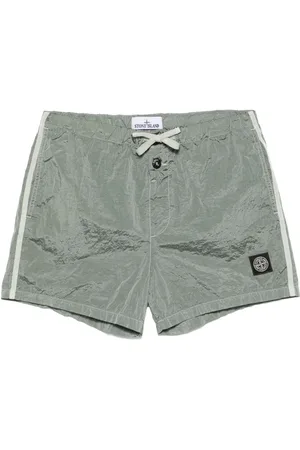 Stone Island Crinkled swim shorts
