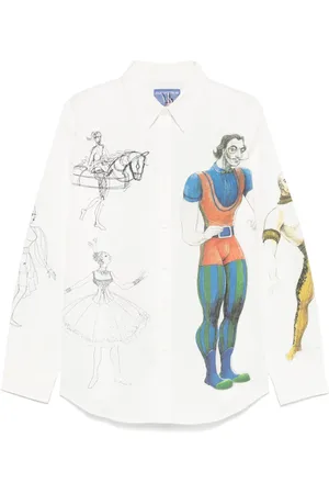 KIDSUPER STUDIOS X Cirque Du Soleil illustration-print shirt