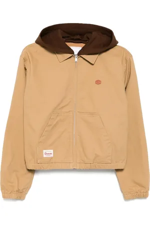 Chocoolate Layered hooded jacket