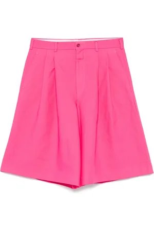 Comme des Garçons Pleat-detailed shorts