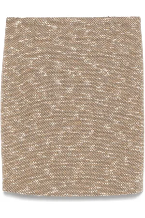 CHANEL 1990s boucl?? mini skirt