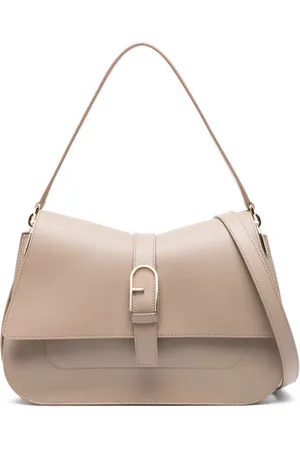Furla Large Flow leather shoulder bag