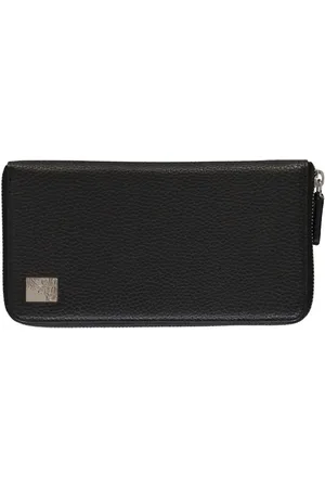 VERSACE Leather long wallet