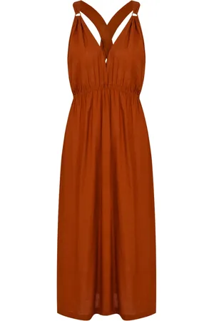 Lenny Niemeyer Cross-strap midi dress
