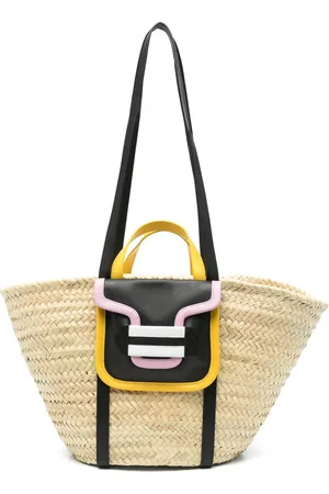 Pierre Hardy Raffia bucket bag