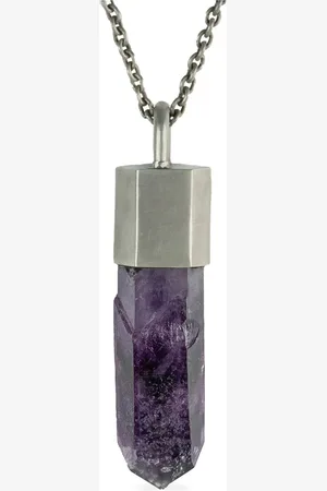 PARTS OF FOUR Sterling Talisman amethyst necklace