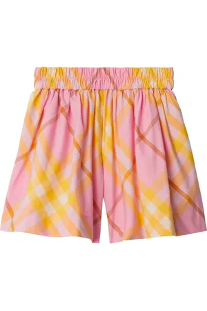 Burberry Checked cotton shorts