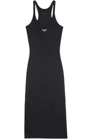 Zadig & Voltaire Fine-ribbed midi dress
