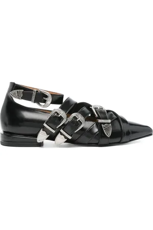 TOGA PULLA Decorative-buckle ballet flats