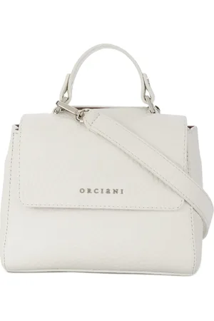 Orciani Small boxy logo shoulder bag