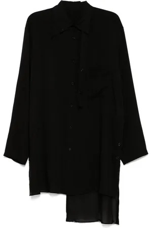 YOHJI YAMAMOTO Loan double-layered tab-collar shirt