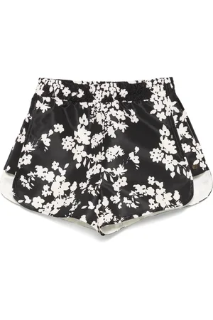 Elisabetta Franchi Floral-print shorts
