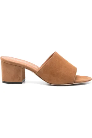Via Roma 60mm suede sandals