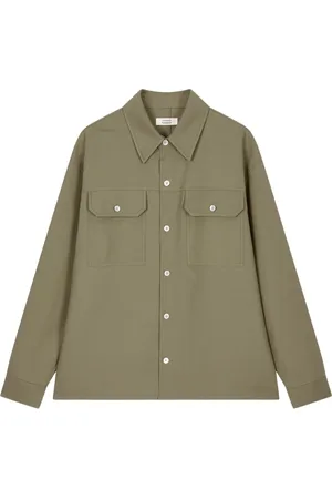 Studio Tomboy Two-pocket cotton shirt