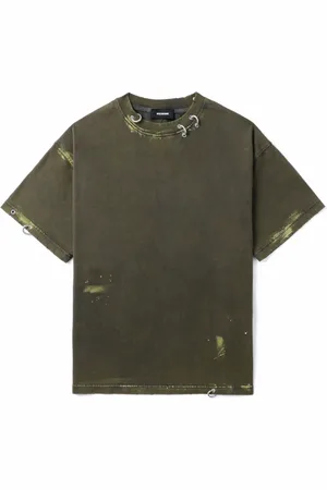 We11 Done Faded-effect T-shirt