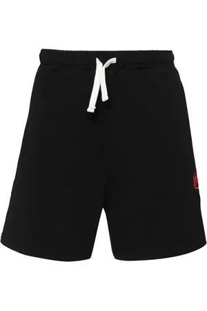 Vision Of Super Flame-embroidered track shorts