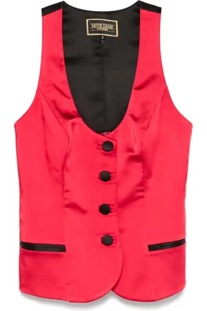 MITILIANE COUTURE Satin waistcoat