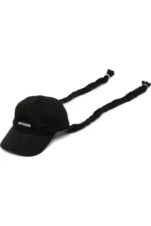 We11 Done Logo-embroidered cap
