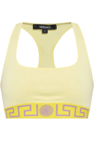 VERSACE Greca-trim sports bra