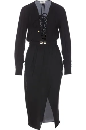Elisabetta Franchi Lace-up dress
