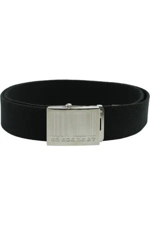 Vetements Canvas logo belt